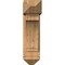 Ekena Millwork Imperial Arts and Crafts Smooth Bracket w/ Offset Brace, Western Red Cedar, 7 1/2"W x 20"D x 28"H BKT0806X20X28IMP03SWR - alternate 3